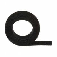 PANDUIT Hook-and-Loop Cable Tie: 6 in Lg, 1.50 in, 0.75 in Wd, Nylon, Black, 10 PK (MPN HLSP1.5S-X0). Key specifications — Max. Bundle Dia.: 1.50 in; Material: Nylon; Color: Black.