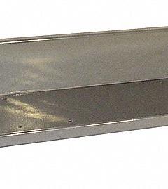 PRO-LINE Cantilever Shelf: 60 in Overall Wd, 12 in Overall Dp, Gray, Steel, Steel, Cantilever Shelf (MPN PBCS60). Key specifications — Includes Mounting Hardware: Yes; Color: Gray.
