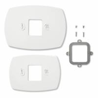 HONEYWELL HOME Cover Plate: 6WU96/6WU97/6WU98/6WU99/6WY10/6WY11/6WY12/6WY13, Horizontal (MPN 50002883-001). Key specifications — Brand: HONEYWELL HOME; Compatible Brand and Series: PRO 1000, 2000, 3000, and 4000 Series; Compatible Grainger Part Number: 6WY13; Mounting Direction/Shape: Horizontal; Accessory Type: Cover Plate; Color/Material: White, Plastic; Includes: Cover Plates Bracket; Mounting Hardware.