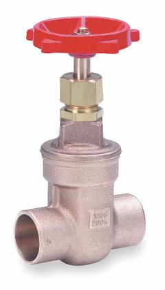 MILWAUKEE VALVE Gate Valve: 2 in, Bronze, Non-Rising, Sweat x Sweat, 200 psi Max. Pressure (CWP) (MPN 115 2). Key specifications — Wedge Material: Bronze; Brand: MILWAUKEE VALVE; Bonnet Material: Bronze.