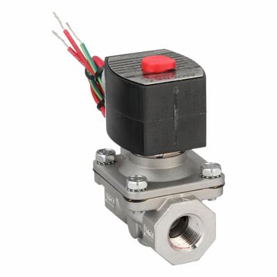 REDHAT Solenoid Valve: 2-Way, Normally Closed, 1/2 in Pipe Size, 110V AC/120V AC - 2-Way/2-Position, Normally Closed Solenoid Valves