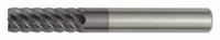 WIDIA HANITA Corner Radius End Mill: Carbide, AlTiN Coated, 6 Flute, 20 mm Mill Dia, 45 mm LOC (MPN D61820007RJ)