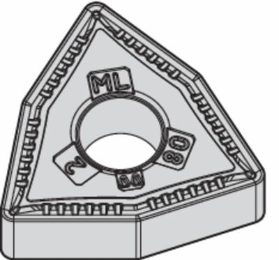 WIDIA Turning Insert: WNMG432ML - Trigon (W) Indexable Turning Inserts
