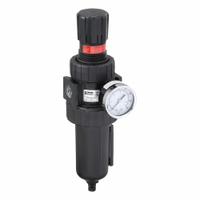 PARKER Filter-Regulator: 07E Series, 1/2 in NPT, 90 cfm, 5 micron, 250 psi Max Op Pressure, Zinc (MPN 07E34B18AC). Key specifications — attr109419: PARKER; attr109429: Zinc; attr109463: Yes; attr109467: Nitrile; attr109468: 07E.