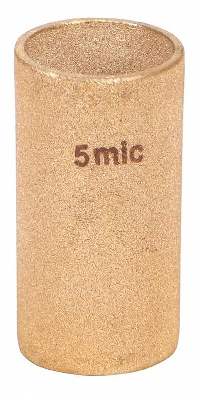 GROZ Compressed Air Filter Element: Particulate, 5 micron, Bronze - Replacement Filter Elements
