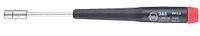 WIHA Solid Round Shank PrecisionNut Driver: Straight, SAE, Without Magnetized Tip, Std, Straight (MPN 26523). Key specifications — attr1214485: Round; attr1214505: WIHA.