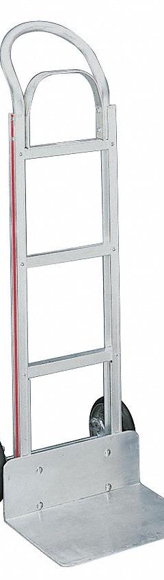 MAGLINER General Purpose Hand Truck: 500 lb, Flow-Back, Silver, Aluminum, Tread on Core, Rubber (MPN HMK112K11). Key specifications — Brand: MAGLINER.