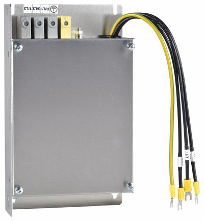 EMC Filter: 49 A Output Current - Max, 27.4 W Watts Loss, 15.55 in Overall Ht - Output Filters