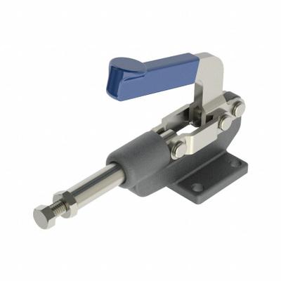 JERGENS Straight-Line Toggle Clamp: Flange Base Mounting, Std Horizontal Handle - Standard Straight-Line Toggle Clamps