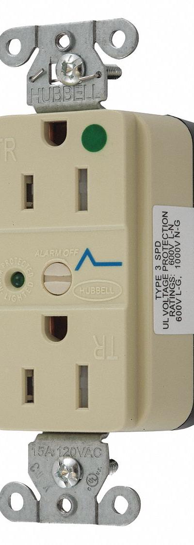 HUBBELL Receptacle: Hospital Grade Fed - General Purpose Receptacles