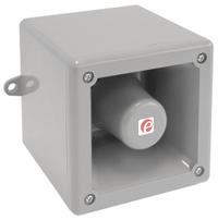 HUBBELL GAI-TRONICS Sounder: Plastic, Stainless Steel Hardware, Water Resistant, Gray, Telephones (MPN A105NSONTELAA0A1G). Key specifications — Resistance Properties: Water Resistant; Manufacturer Part Number: A105NSONTELAA0A1G; Product Type: Telephone Initiated Alarm Sounder; For Use With: Telephones; Includes: Stainless Steel Hardware; Brand: HUBBELL GAI-TRONICS; Color: Gray; Material: Plastic.