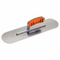 KRAFT TOOL Pool Trowel: Blade Material Carbon Steel, Blade Shape Round, 4 in Blade Wd (MPN CF437PF). Key specifications — attr1008665: Camel Back; attr1005004: KRAFT TOOL; attr1008664: ProForm.