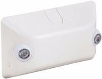 Remote Head: LED, Plastic, Ceiling/Wall, 2 W Lamp Watt, 2 Lamps, 4.8 V, Adj, EV4D/EVC-D4, White (MPN EVR2). Key specifications — Compatible Mfr. Model Number: EV4D; Mounting Location: Ceiling; Voltage: 4.8 V; Adjustable: Yes; Housing Color: White; Brand: DUAL-LITE.