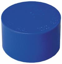 AMS End Cap: Plastic, 1 1/2 in Overall Dia, 1 in Overall Lg, Push-On (MPN 418.08). Key specifications — Material: Plastic; Connection Type: Push-On; Brand: AMS.