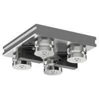 HEPCOMOTION GV3 Carriage: For 44 mm Rail Wd, Roller, GV3 Std Carriage, 35.8 mm Carriage Ht, Aluminum (MPN AU4434L125LBDR). Key specifications — Carriage Material: Aluminum; Roller Material: Stainless Steel; Size: 44; Brand: HEPCOMOTION; Features: Slide Lubricators; Type: GV3 Standard Carriage.