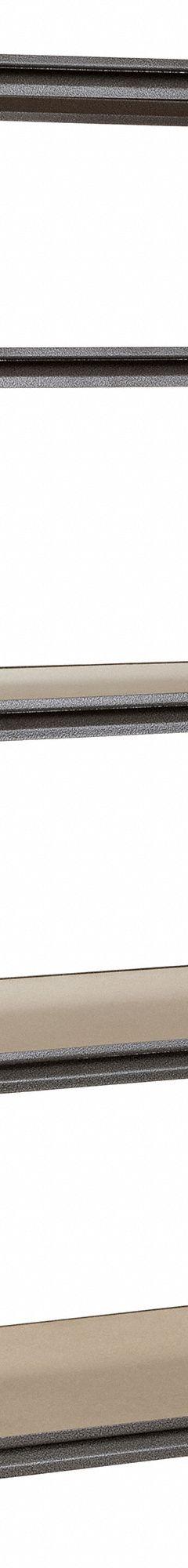 SANDUSKY Bulk Storage Rack: Medium-Duty, 48 in x 24 in, 72 in Overall Ht, 5 Shelves, Particleboard (MPN UR482472PB5P-SV). Key specifications — Brand: SANDUSKY.