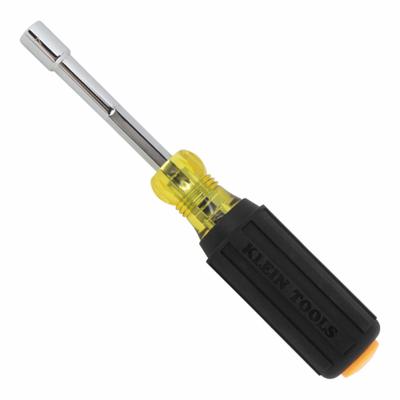 KLEIN TOOLS Single-Bit Nut Drivers: Metric, With Magnetized Tip, Std, Hollow Hex Nut Driver - Pass-Through Nut Drivers
