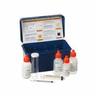 AQUAPHOENIX Water Quality Test Kit: Chlorine, 75 Tests (MPN TK1123-Z). Key specifications — Range: 1 drop = 50 ppm/ 10 mL1 drop = 1000 ppm/ 0.5 mL1 drop = 0.5%/ 0.1 mL; Test Parameters: Chlorine.
