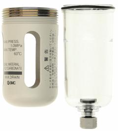 SMC FRL Replacement Bowl: Polycarbonate, C2, C2SF-C-D. Key specifications — attr111689: C2SF-C-D; attr111695: C2; attr158712: Polycarbonate; attr111692: SMC.