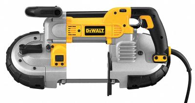 DEWALT Band Saw: 5 in Cutting Dia - Max, 10 A Current - Deep Cut Portable Band Saws (5" Capacity)