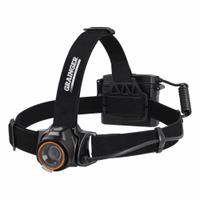 GRAINGER Rechargeable Headlamp: Rechargeable, 475 lm Max. Brightness, 68 hr Max Run Time, Black (MPN 797NT6). Key specifications — attr1391544: USB Cord; attr1391546: GRAINGER; attr1440309: Includes 3.7V.