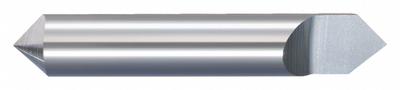 APPROVED VENDOR Engraving Tool: Pointed, Double End, Carbide, 60° Tip Angle, 0.008" Tip Dia - Double-End Pointed Engraving Tools