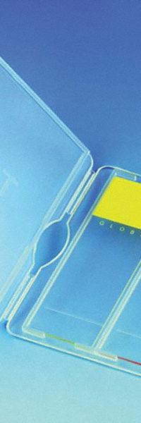 Lab Slide Mailer: Slides Holds Container, 2 Slides, Polypropylene, Natural (MPN 513042). Key specifications — Brand: GLOBE SCIENTIFIC; Color: Natural; Holds Container Style: Slides; Material: Polypropylene.