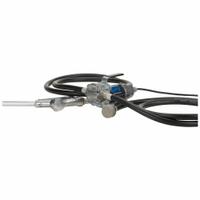 GPI Electric Drum Pump: 12 V DC, 1/10 hp HP, 8 gpm Max. Flow Rate, Pump with Hose & Nozzle, Aluminum (MPN 147000-01). Key specifications — Brand: GPI; Meter: Not Included.