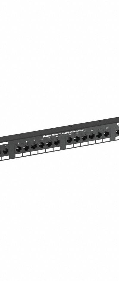 PANDUIT Patch Panel: Flat - Rack-Mount Punchdown RJ45 Patch Panels