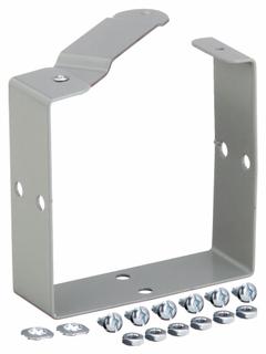 HOFFMAN Wireway U-Connector: 4 in Wd, 4 in Ht, 16 ga Gauge, 1, Without Knockouts, Steel, Painted (MPN F44GUC). Key specifications — Brand: HOFFMAN; Finish: Painted; With/Without Knockouts - Broad: No.