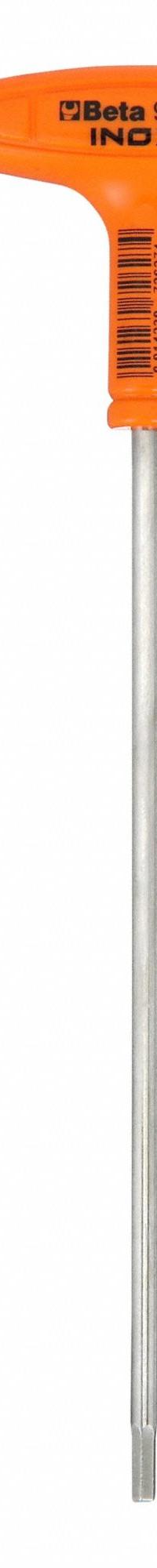 BETA Hex Key: 0 Ball Ends, 2.5 mm Tip Size, Metric, Long, Stainless Steel, Satin, 6 in Long Arm Lg (MPN 000961935). Key specifications — attr1205521: BETA; attr1205526: Satin.