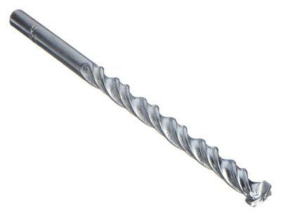 WESTWARD Round Hammer Drill: 1/4 in Drill Bit Size, 4 1/2 in Max Drilling Dp - Round-Shank Masonry Drill Bits
