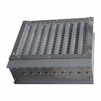 Wind Driven louver: Hat Channel, Flush Mount, 11 1/2 in H, 11 1/2 in W, Aluminum, 375 cfm / 480 cfm (MPN WDV-130 1212). Key specifications — Brand: S&P AIR CONTROL; Maximum Air Velocity: 1250 fpm.