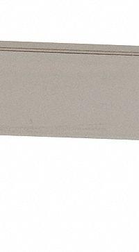 ECONOCO Straight Arm: Single, 1 in Slot Spacing, 1/2 in Slot Lg, 1/4 in x 12 in x 3 in, Chrome (MPN RS/12). Key specifications — Product Type: Rectangular Faceout; Color: Silver; For Display Type: 1/16 in Medium Weight or 3/32 in Heavy Weight Slotted Standard; Material: Steel; Duty Rating: Heavy Duty; Brand: ECONOCO; Finish: Chrome; Mounting Type: Hanging.