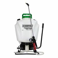 CHAPIN Backpack Sprayer: For Lawn, Garden and Agriculture, Mix-in-Tank, 4 gal Tank Capacity (MPN 61900). Key specifications — Brand: CHAPIN; Chemical Compatibility: Pesticide.