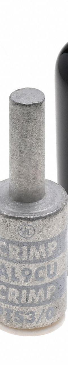 POLARIS Compression Pin Terminal: 1/0 AWG Pin Size, Straight Pin Orientation, For Wire Size 3/0 AWG (MPN PTS3/0). Key specifications — Brand: POLARIS; For Conductor Material: Copper.