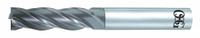 OSG Square End Mill: Carbide, Diamond Coated, 4 Flute, 1.5 mm Mill Dia, 5 mm LOC, 45 mm OAL (MPN 71400316)