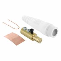 Single Pole Inline: Male, White, 600V AC/600V DC, 400 A, Double Set Screw Termination, 18 Series (MPN 18D24-UW). Key specifications — Gender: Male; Series: 18; Brand: LEVITON.