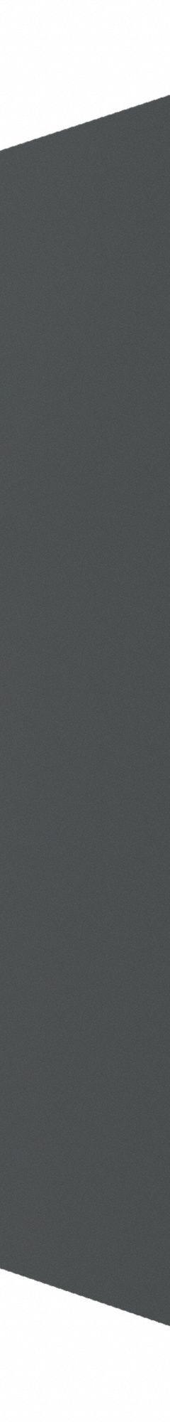 HADRIAN Screen: Solid Plastic HDPE, Plastic, Slate, 48 in Ht, 24 in Wd, 1 in Thick, 1 in Overall Dp (MPN X20124-231). Key specifications — Door Swing: In Swing; Brand: HADRIAN; Color: Slate; Finish/Texture: Plastic.
