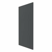 HADRIAN Screen: Solid Plastic HDPE, Plastic, Slate, 48 in Ht, 24 in Wd, 1 in Thick, 1 in Overall Dp (MPN X20124-231). Key specifications — Door Swing: In Swing; Brand: HADRIAN; Color: Slate; Finish/Texture: Plastic.