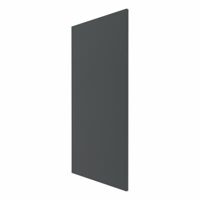 HADRIAN Screen: Solid Plastic HDPE, Plastic, Slate, 48 in Ht, 24 in Wd, 1 in Thick - Panels & Panel Posts for Bathroom Partitions