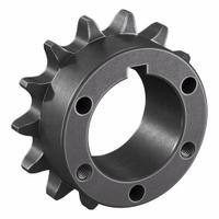 TSUBAKI Sprocket: For 60 Chain, 14 Teeth, 3.371 in Pitch Dia, 3.736 in Outside Dia, Steel (MPN 60P14). Key specifications — Brand: TSUBAKI; Required Bushing Series: P1.