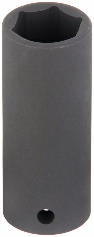 WESTWARD Impact Socket: 1/2 in Drive Size, Metric, 22 mm Socket Size, 6-Point, Deep - 1/2" Drive Impact Sockets