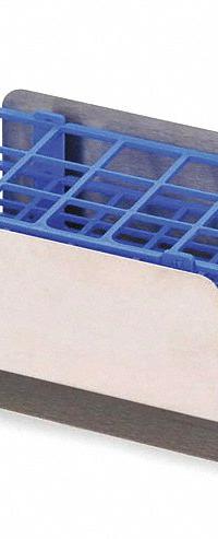 Tube Rack: Stainless Steel, (21) Tubes (MPN 30400109). Key specifications — Material: Stainless Steel; Product Type: Test Tube Rack; Total Holding Capacity: (21) Tubes; Brand: OHAUS.