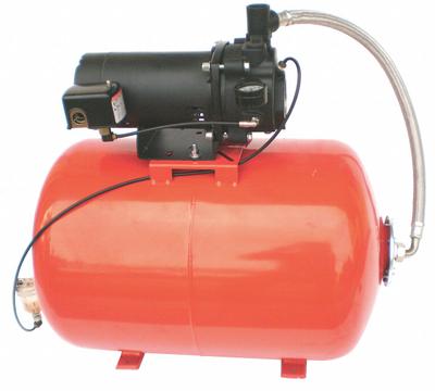 Dayton Convertible Jet Pump System: Single Phase, 115/230V AC, 1/2 hp - Convertible Well Jet Pump Systems