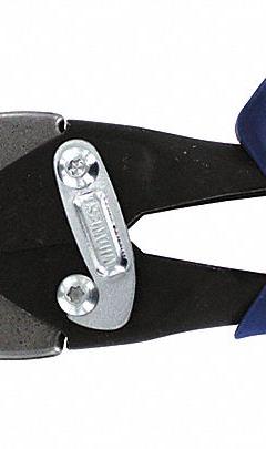 MIDWEST SNIPS Aviation Snip: Straight, 10 1/2 in Overall Lg, 2 1/2 in Cutting Lg, Steel, Plastic (MPN MWT-6516). Key specifications — attr308531: Plastic; attr308530: Steel; attr308532: Steel; attr308533: Yes; attr308535: Cold Rolled Steel; attr308541: 20 ga (Cold Rolled Steel); attr308546: Straight; attr324897: MIDWEST SNIPS.