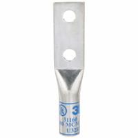 Compression Lugs: For 400 kcmil, Stranded Wire, 1/2 in Stud Size, Long, Copper Barrel (MPN 31160). Key specifications — Inspection Hole: No; For Wire Type: Stranded; For Wire Sizes: 400 kcmil; Brand: 3M; Manufacturer Part Number: 31160.