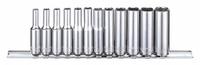 WESTWARD Socket Set: 1/4 in Drive, 12 Piece, 6-Point, Metric, 3.5 mm to 12 mm (MPN 53PN30). Key specifications — attr1224269: 1/4 in; attr1204685: Tether Ready; attr1204650: 3.5 mm to 12 mm; attr1204673: Socket Bits Not Included; attr1204688: WESTWARD; attr1206170: Deep Sockets.