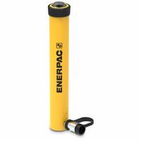ENERPAC Hydraulic Ram: Single Acting, 15 ton Nominal Capacity, 14 in Nominal Stroke Lg, Steel (MPN RC1514). Key specifications — attr98927: ENERPAC.