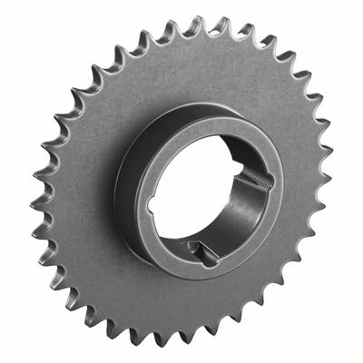 TSUBAKI Sprocket: For 50 Chain, 35 Teeth, 6.972 in Pitch Dia, 7.319 in Outside Dia - Size 50 Bushed-Bore Roller Chain Sprockets